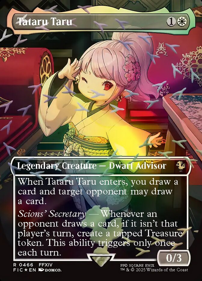 Tataru Taru, Final Fantasy Commander Card Art
