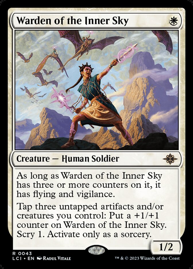 Warden of the Inner Sky, The lost caverns of ixalan Card Art
