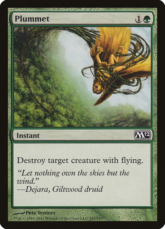 Plummet, Magic 2012 Card Art