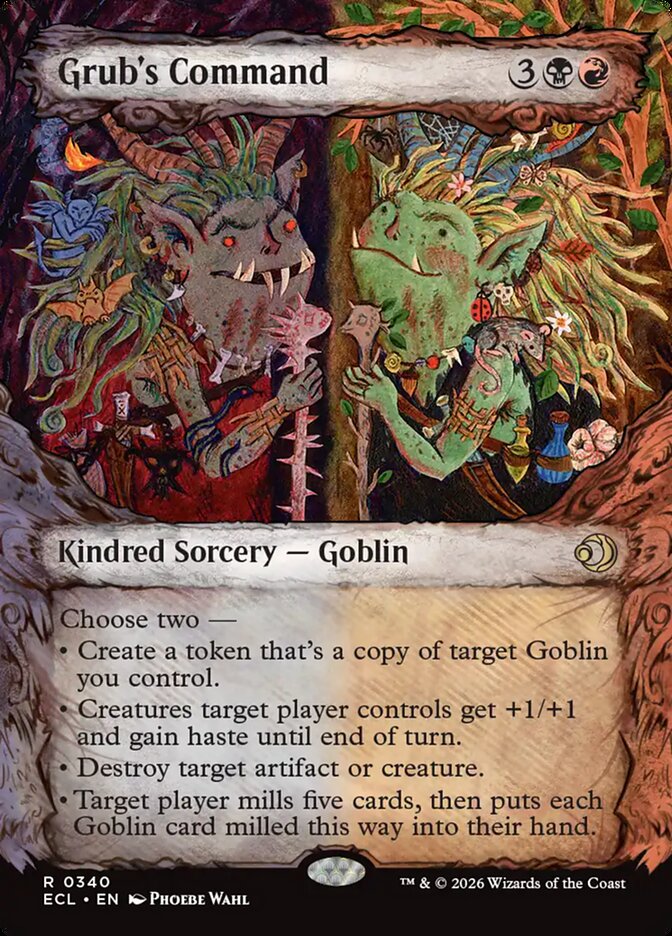 Grub's Command, Lorwyn Eclipsed Card Art