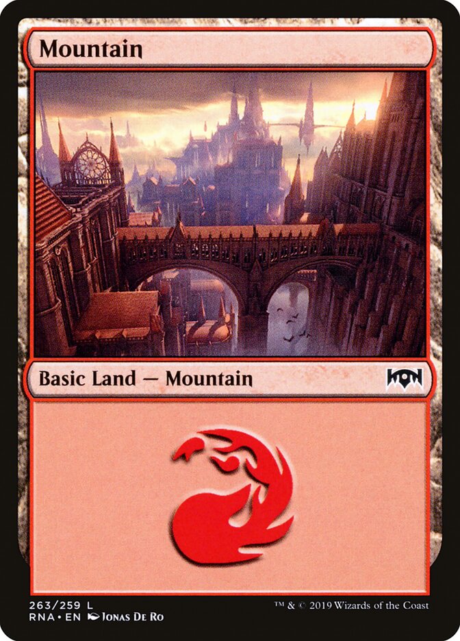 Mountain, Ravnica Allegiance Card Art