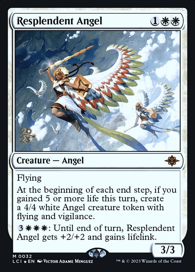 Resplendent Angel, The Lost Caverns Of Ixalan Promos Card Art
