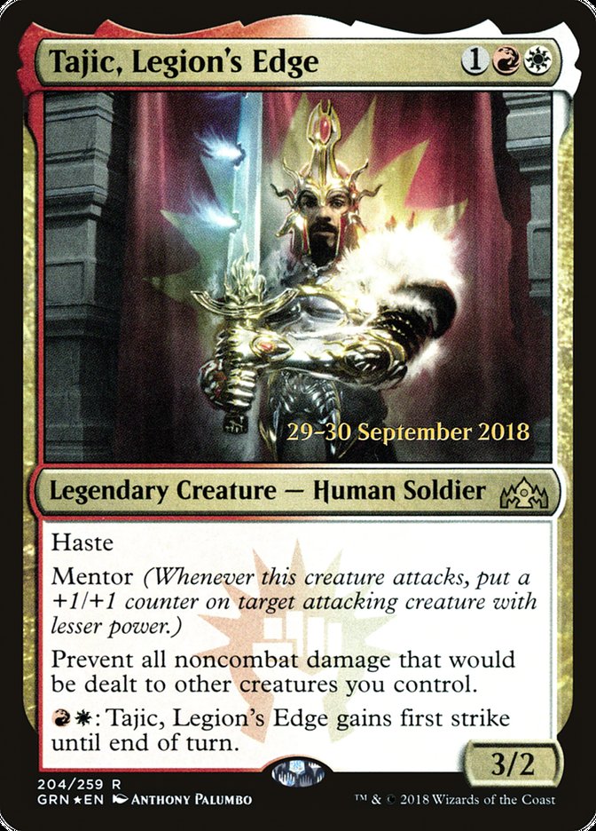 Tajic, Legion's Edge, Guilds Of Ravnica Promos Card Art