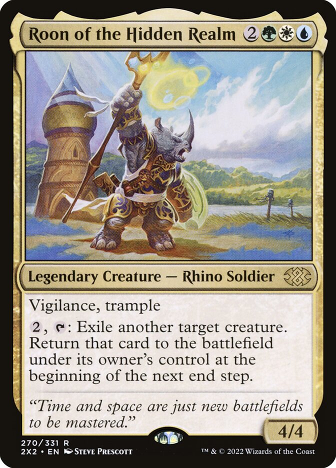 Roon of the Hidden Realm, Double masters 2022 Card Art
