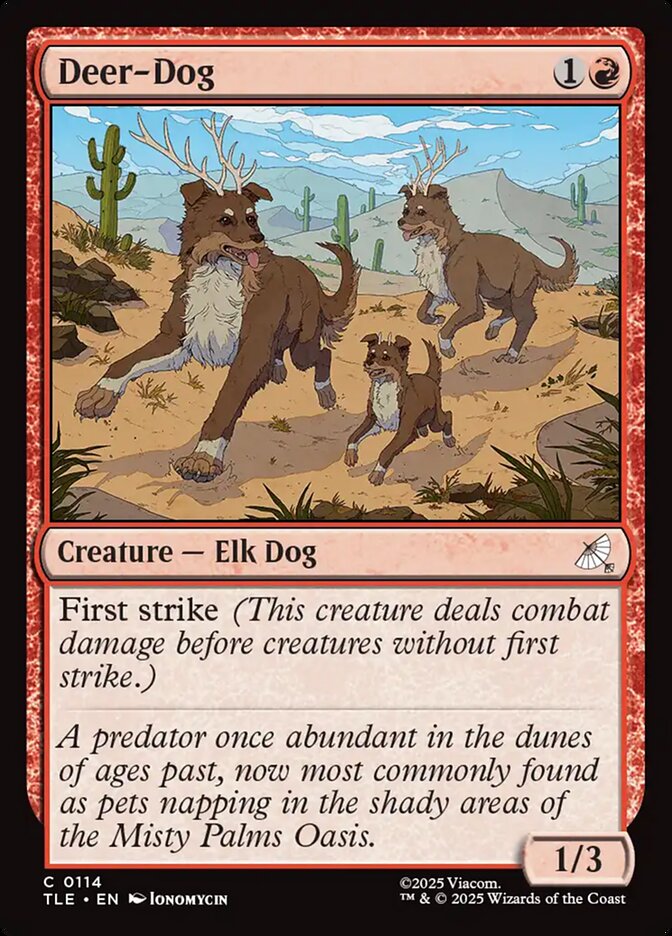 Deer-Dog, Avatar: The Last Airbender Eternal Card Art