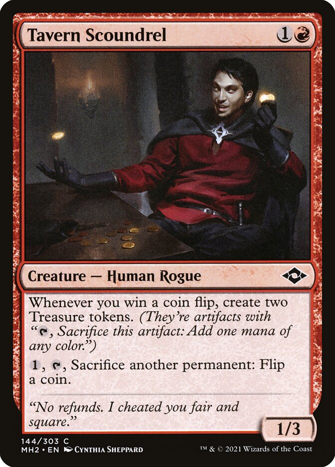 Tavern Scoundrel, Modern Horizons 2 Card Art