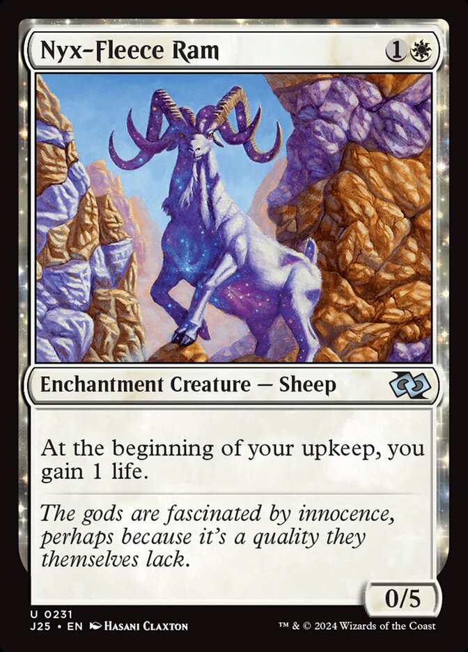 Nyx-Fleece Ram, Foundations Jumpstart Card Art