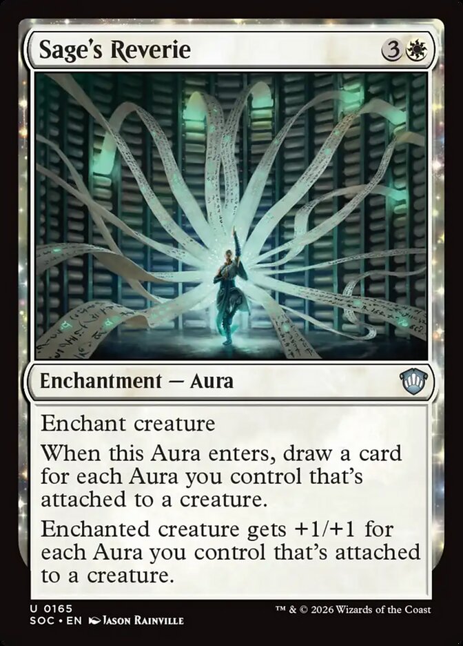 Sage's Reverie, Secrets Of Strixhaven Commander Card Art