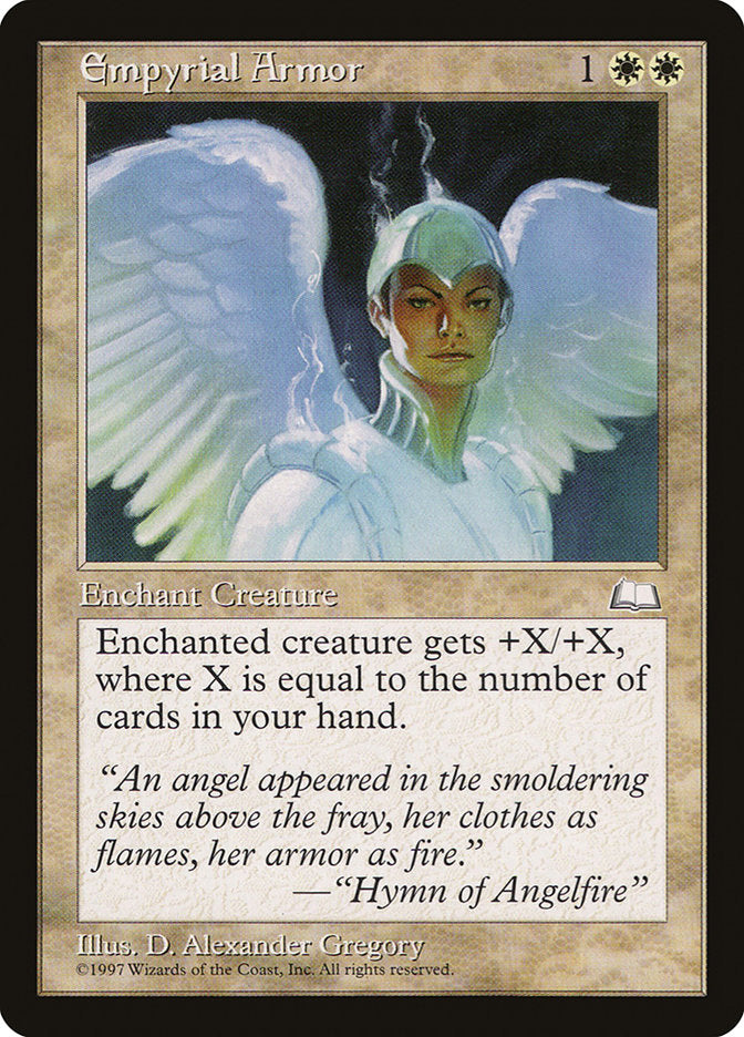 Empyrial Armor, Weatherlight Card Art