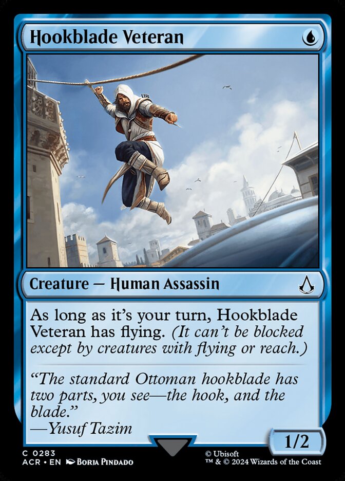 Hookblade Veteran, Assassin'S Creed Card Art