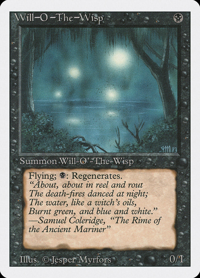 Will-o'-the-Wisp, Revised edition Card Art