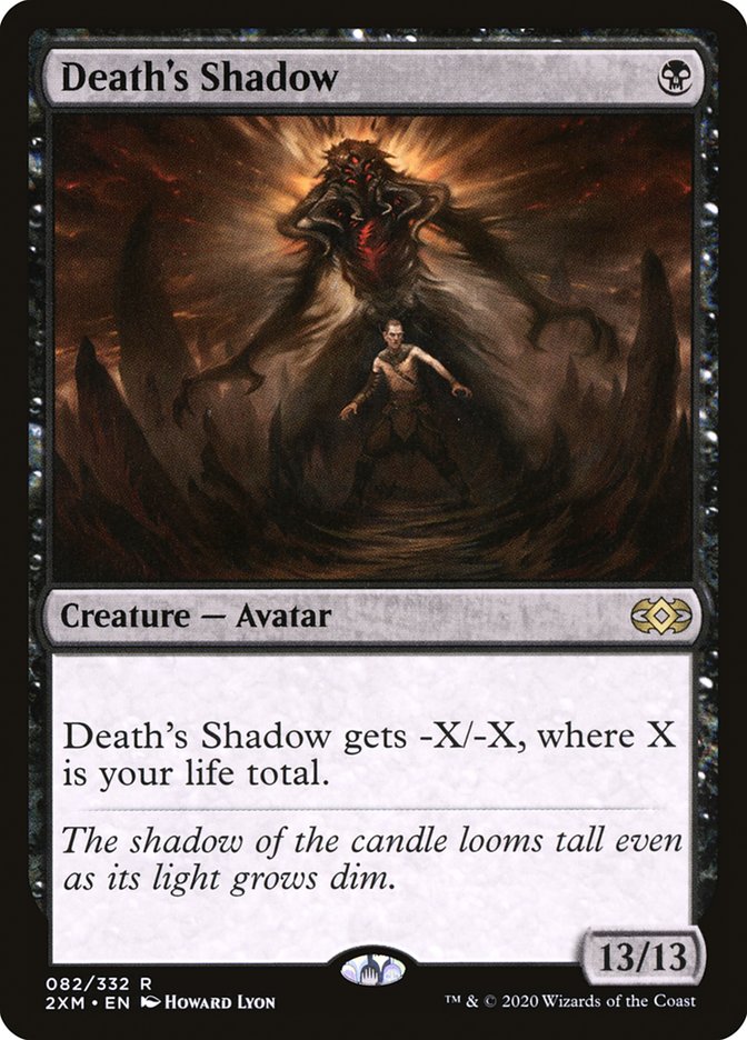 Death's Shadow, Double masters Card Art