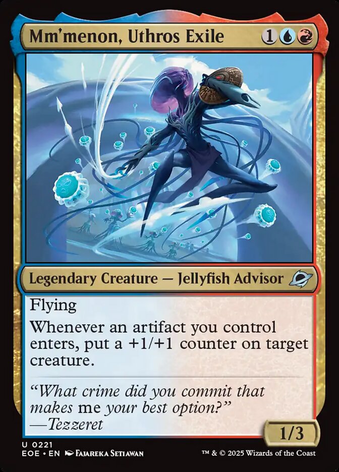 Mm'menon, Uthros Exile, Edge of eternities Card Art