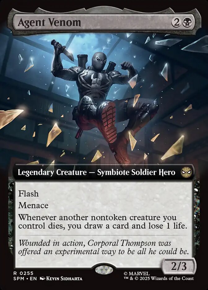 Agent Venom, Marvel'S Spider-Man Card Art
