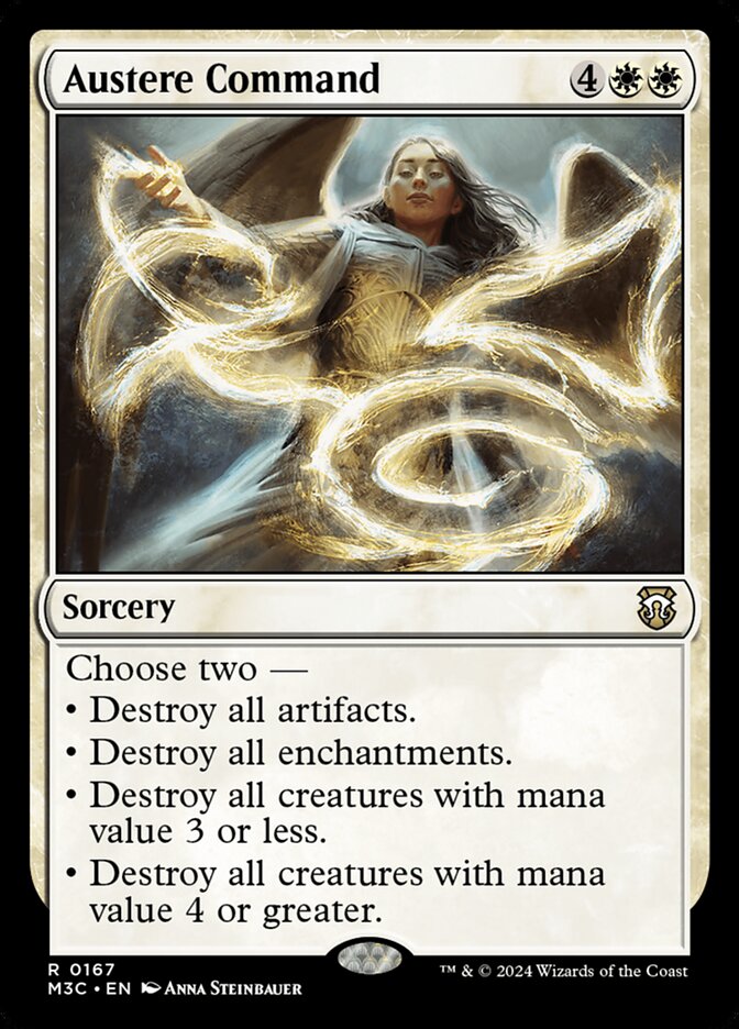 Austere Command, Modern horizons 3 commander Card Art