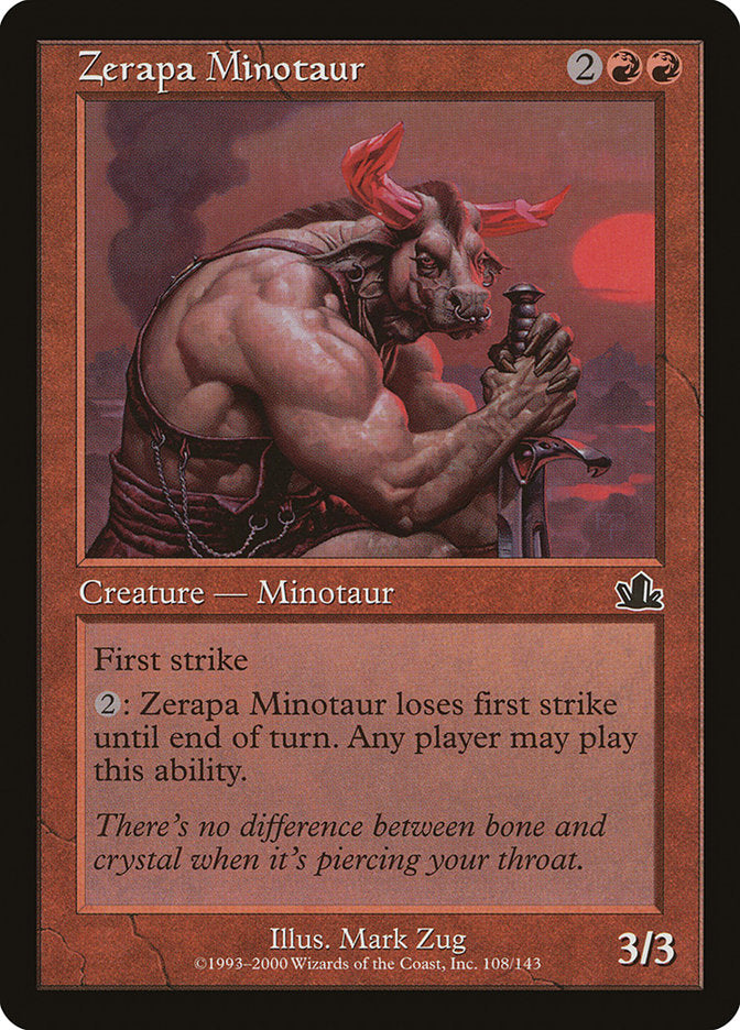 Zerapa Minotaur - Foil