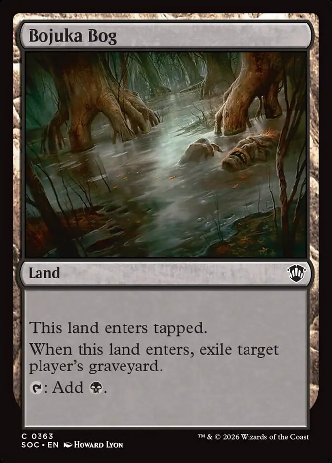 Bojuka Bog, Secrets Of Strixhaven Commander Card Art
