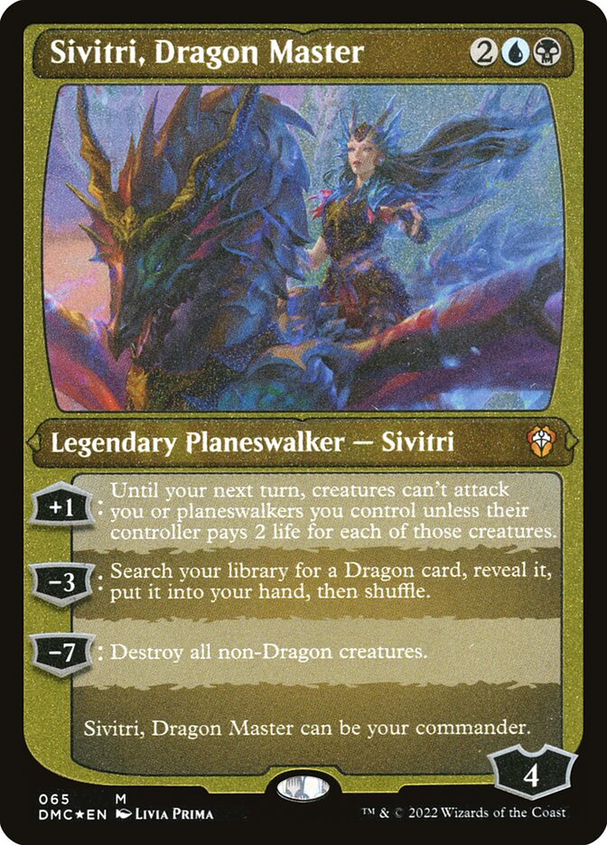 Sivitri, Dragon Master, Dominaria United Commander Card Art