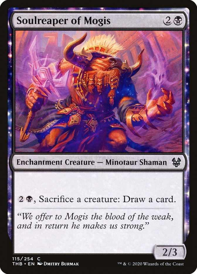 Soulreaper of Mogis, Theros beyond death Card Art