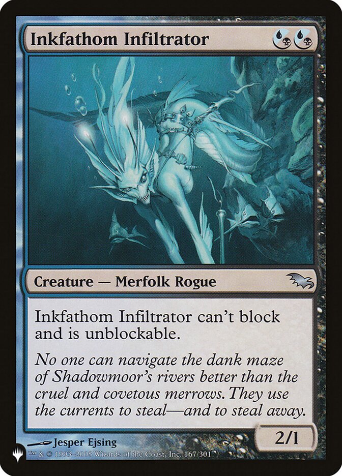 Inkfathom Infiltrator, The List Card Art