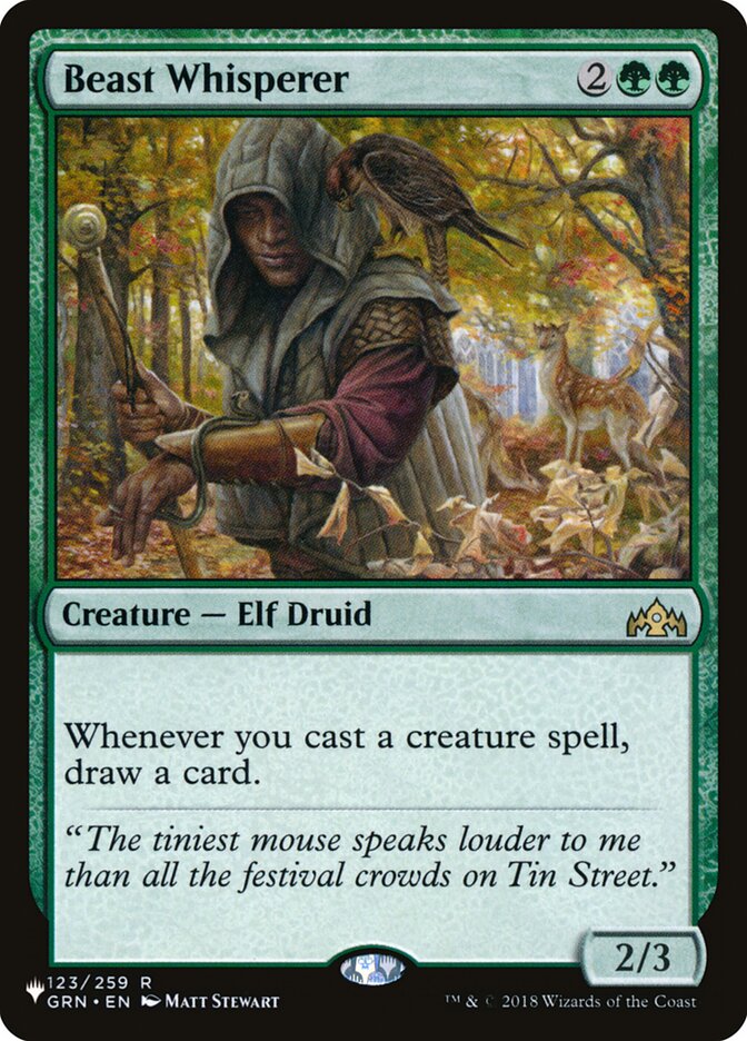 Beast Whisperer, The List Card Art