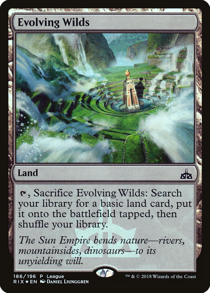 Evolving Wilds, Rivals Of Ixalan Promos Card Art