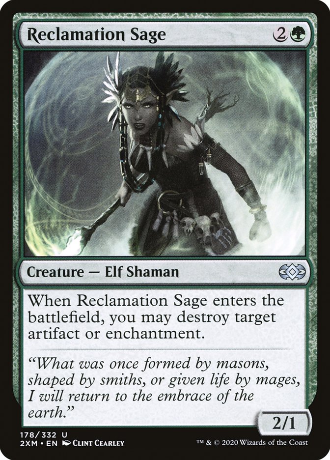 Reclamation Sage, Double Masters Card Art