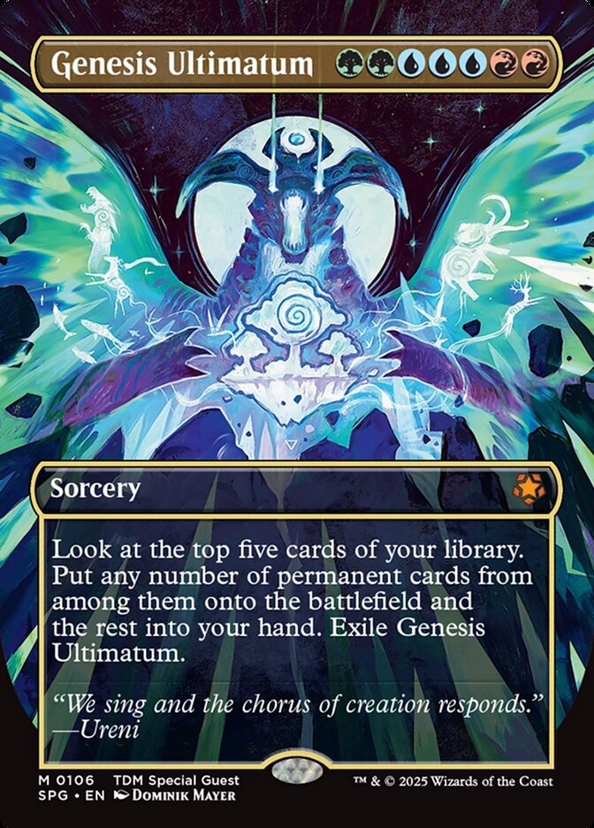 Genesis Ultimatum, Special Guests Card Art