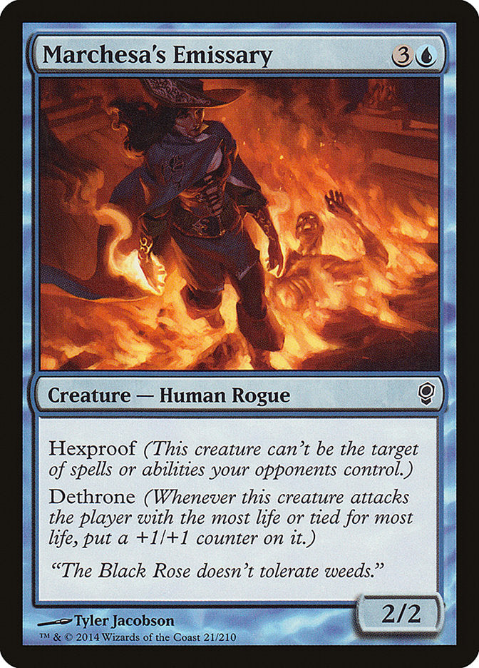 Marchesa's Emissary, Conspiracy Card Art