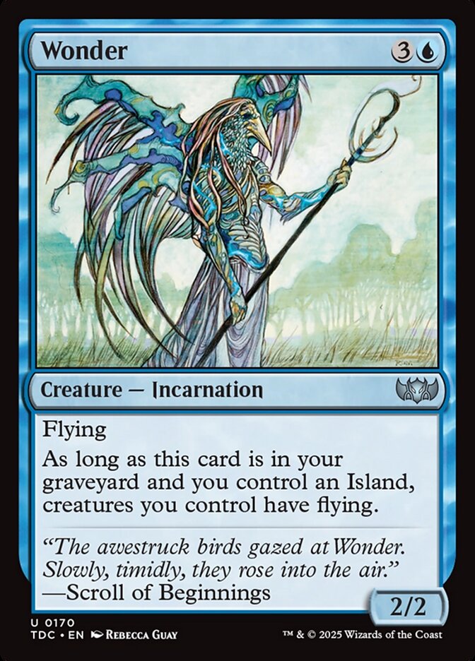 Wonder, Tarkir: Dragonstorm Commander Card Art