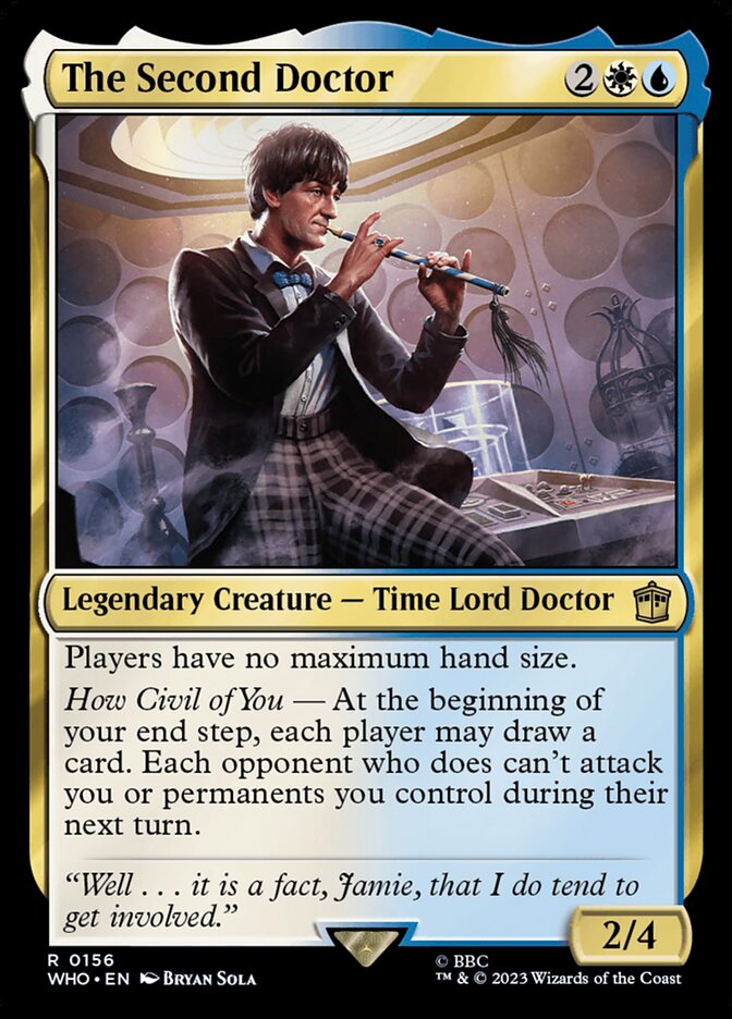 The Second Doctor, Doctor Who Card Art