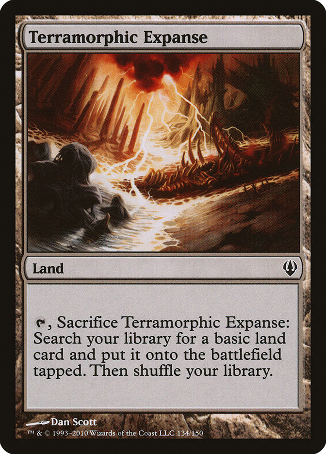 Terramorphic Expanse, Archenemy Card Art