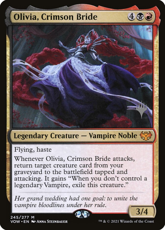 Olivia, Crimson Bride, Innistrad: Crimson Vow Promos Card Art