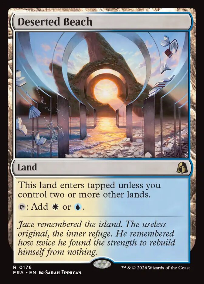 Deserted Beach, Reality Fracture Card Art