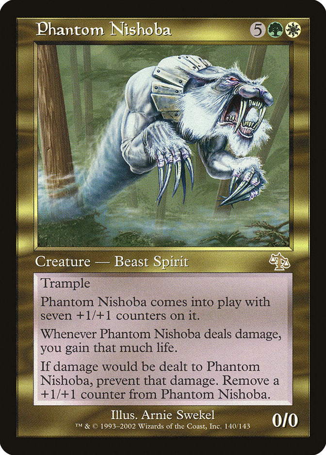 Phantom Nishoba, Judgment Card Art