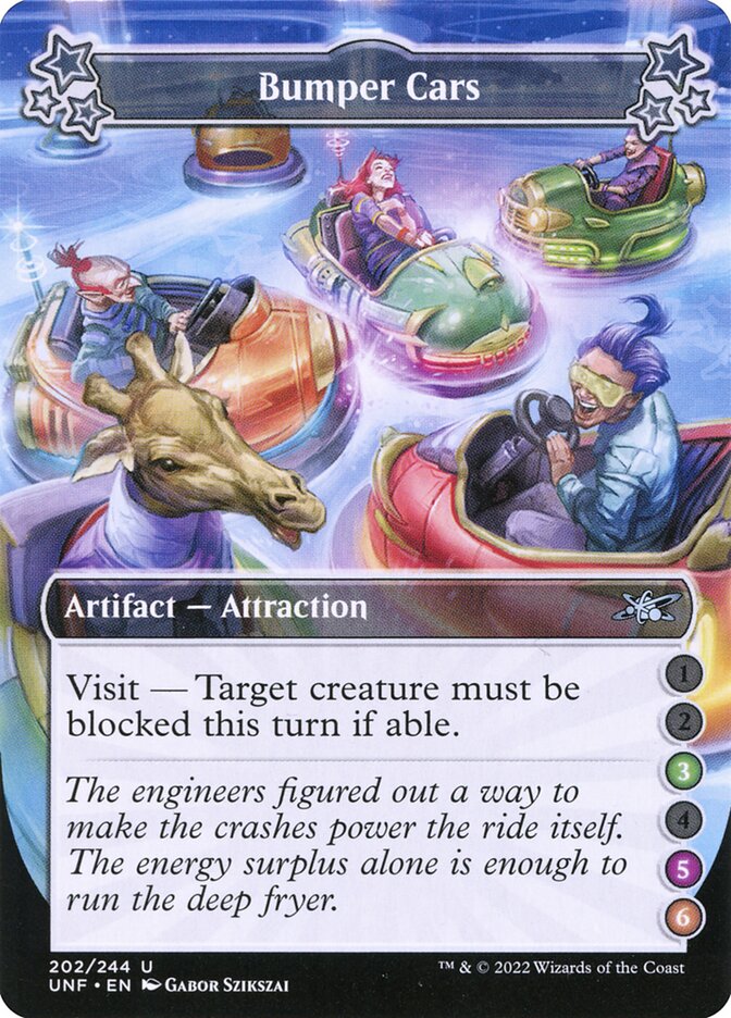 Bumper Cars, Unfinity Card Art