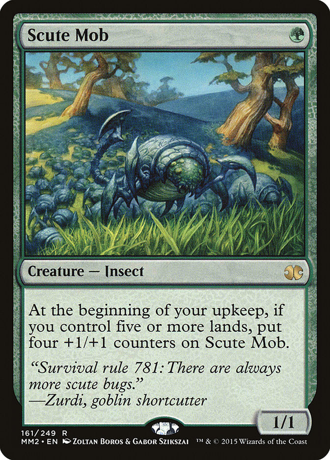 Scute Mob, Modern masters 2015 Card Art