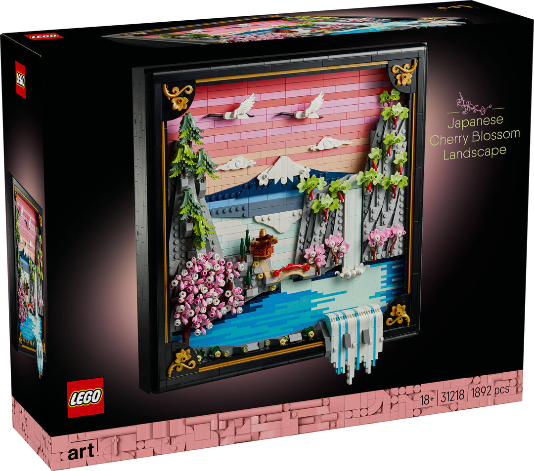 Lego - Japanese Cherry Blossom Landscape