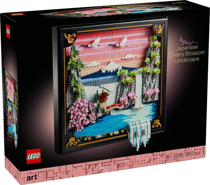 Lego - Japanese Cherry Blossom Landscape
