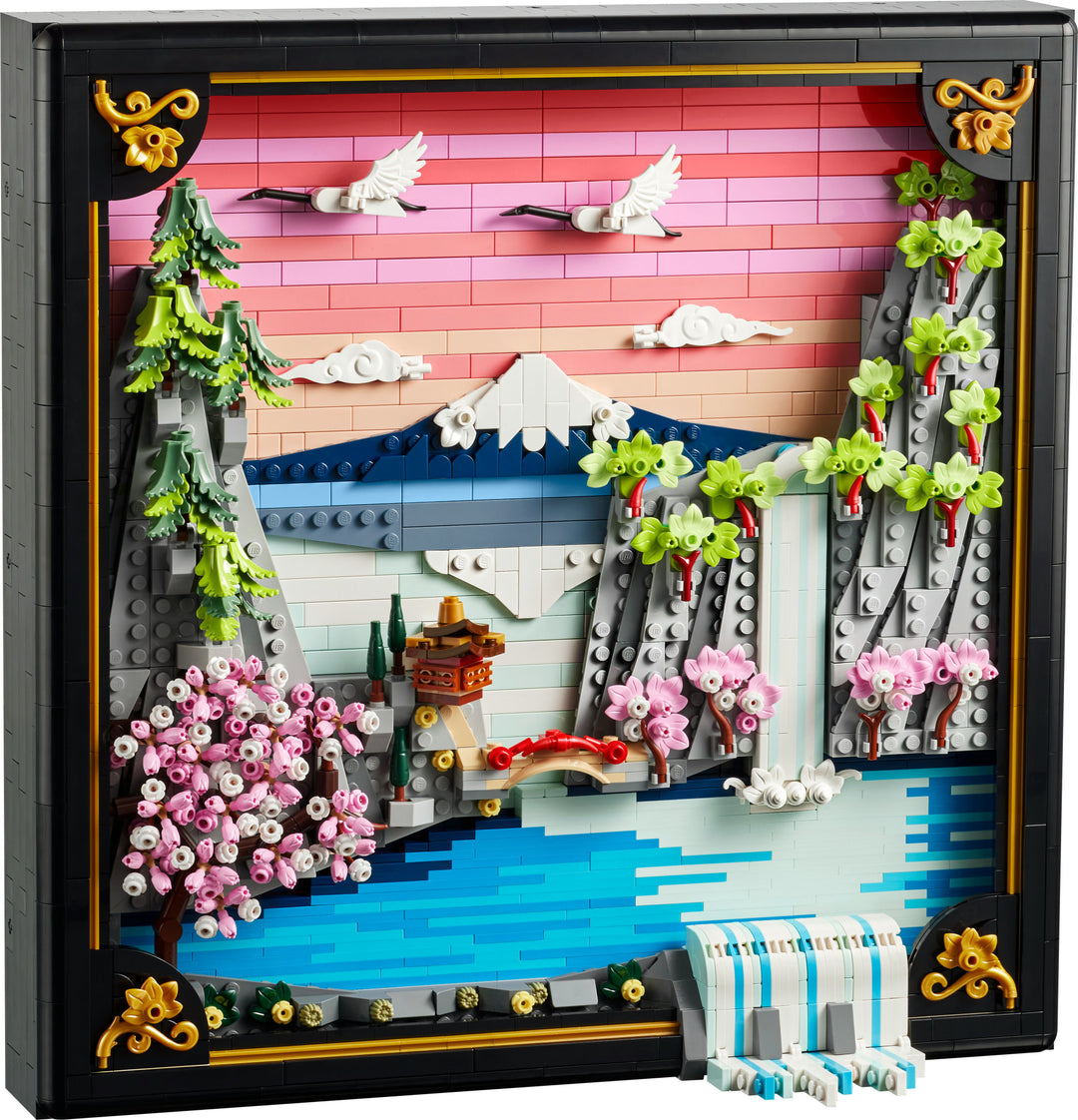 Lego - Japanese Cherry Blossom Landscape