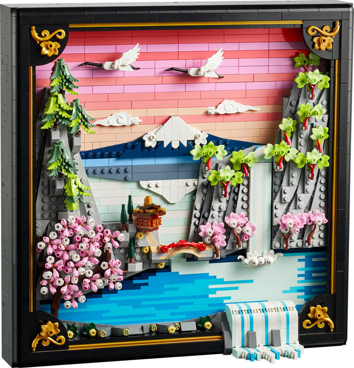 Lego - Japanese Cherry Blossom Landscape