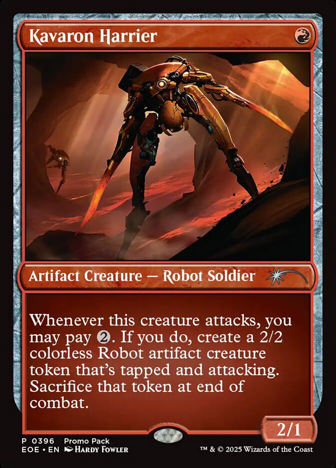 Kavaron Harrier, Edge Of Eternities Card Art