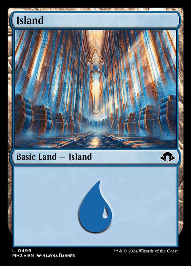 Island, Modern horizons 3 Card Art