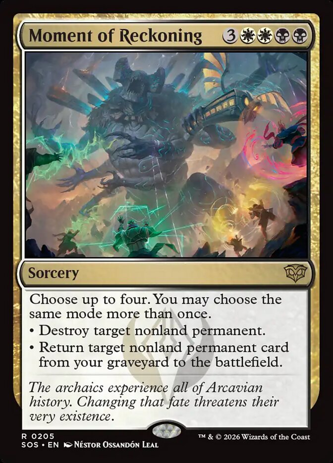 Moment of Reckoning, Secrets Of Strixhaven Card Art
