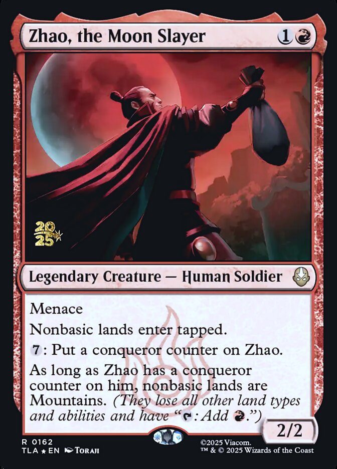 Zhao, the Moon Slayer, Avatar: The Last Airbender Promos Card Art