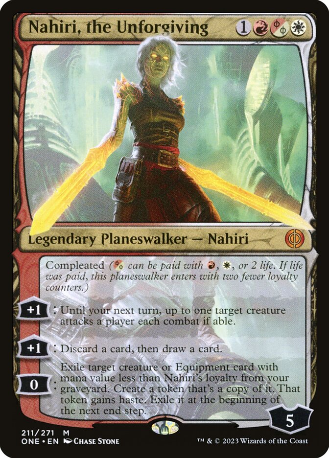 Nahiri, the Unforgiving, Phyrexia: All Will Be One Card Art