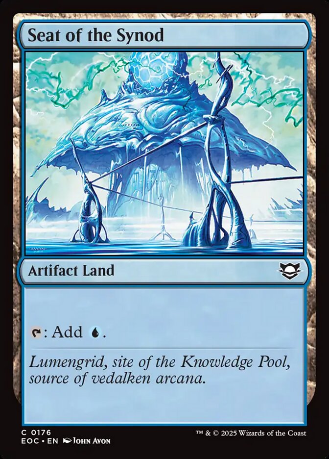 Seat of the Synod, Edge Of Eternities Commander Card Art