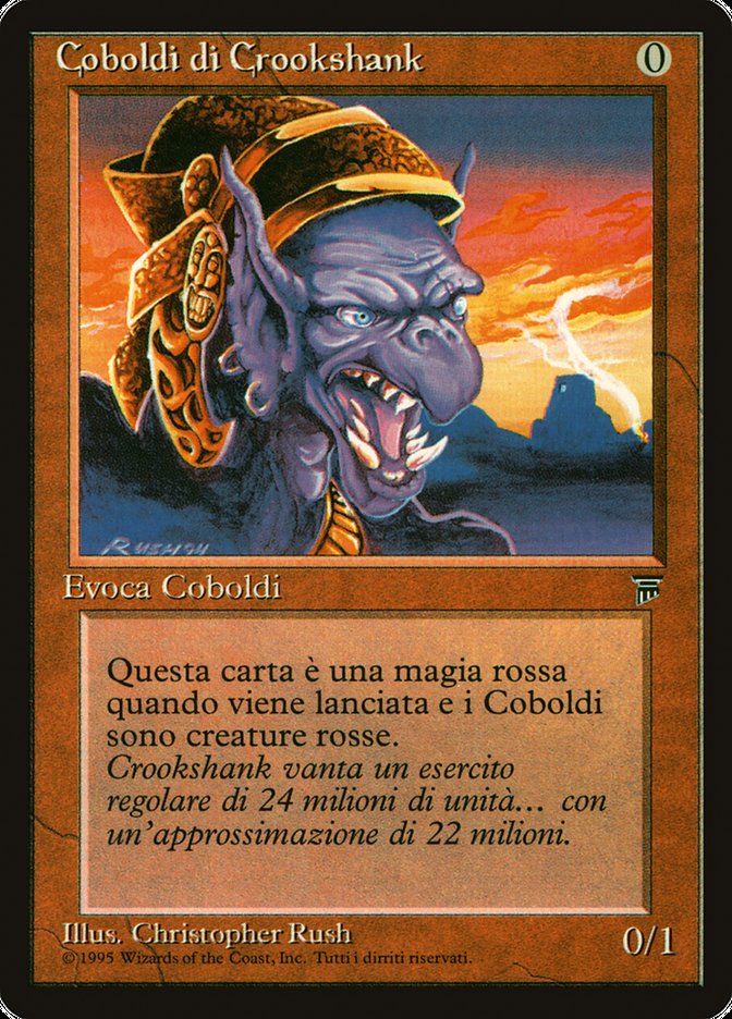 Crookshank Kobolds, Legends Card Art