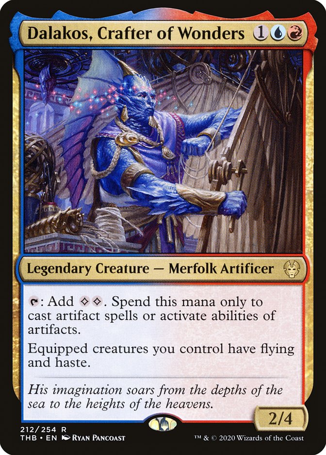 Dalakos, Crafter of Wonders, Theros beyond death Card Art