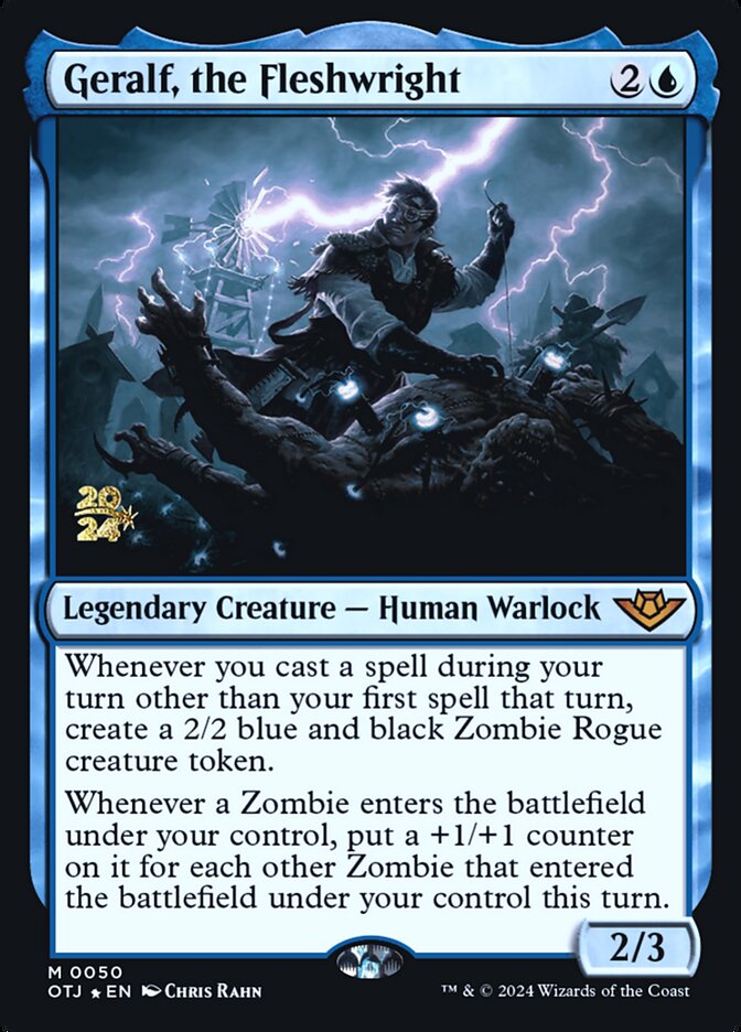 Geralf, the Fleshwright, Outlaws Of Thunder Junction Promos Card Art